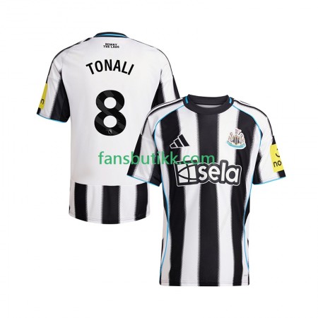 Fotballdrakt Newcastle United Sandro Tonali 8 Hjemmetrøye 2025-2026 Kortermet